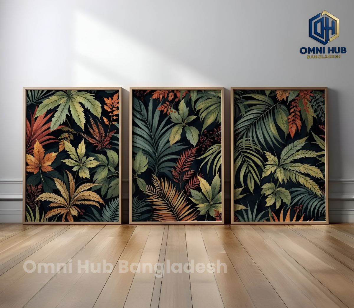 Premium Botanical Wall Frame (OHB-217)