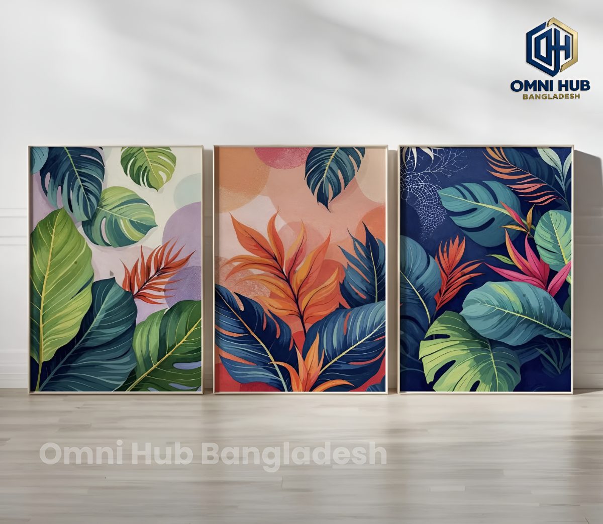 Premium Botanical Wall Frame (OHB-221)