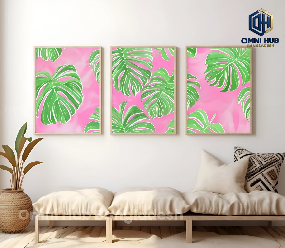 Premium Botanical Wall Frame (OHB-227)