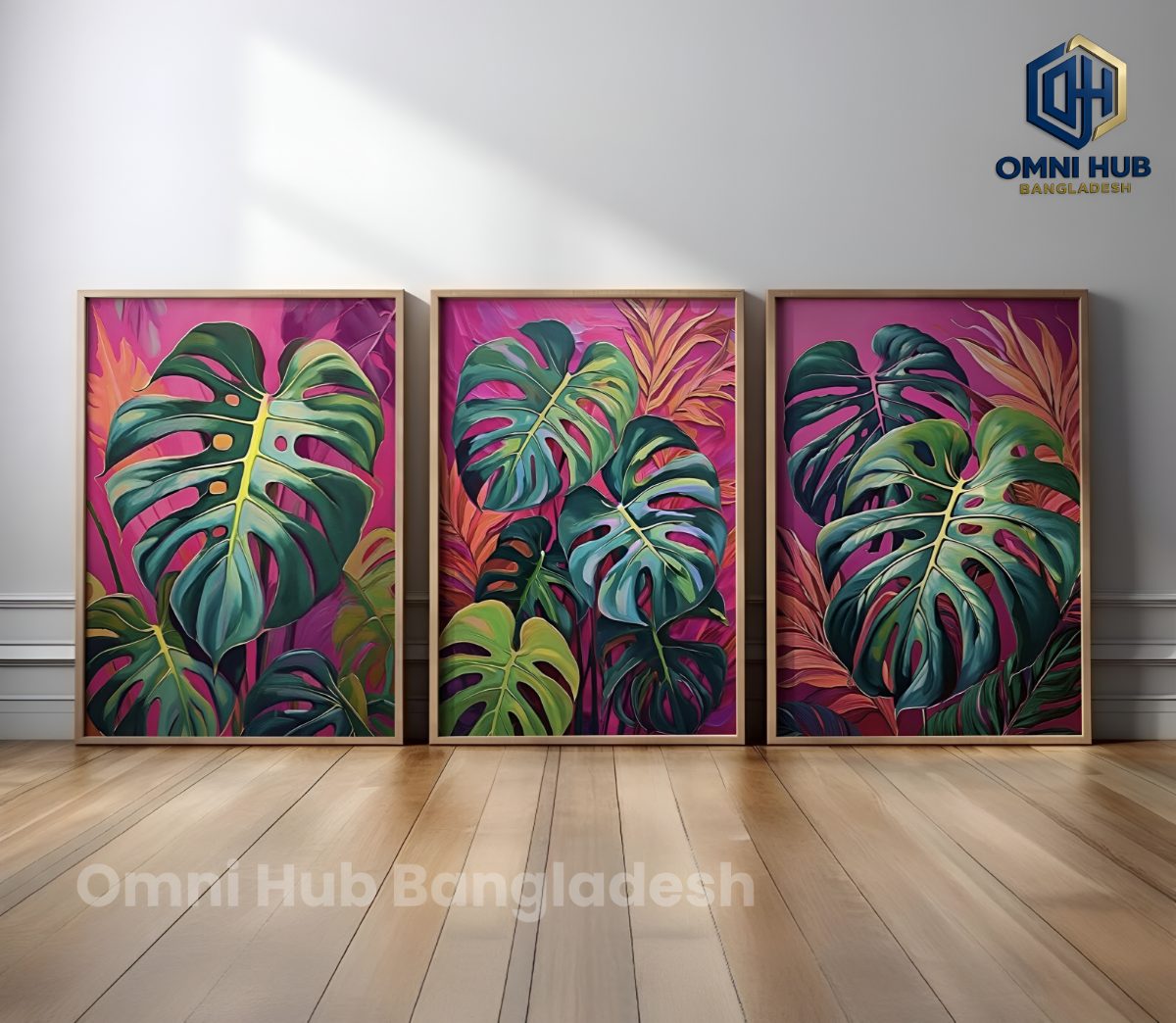 Premium Botanical Wall Frame (OHB-233)
