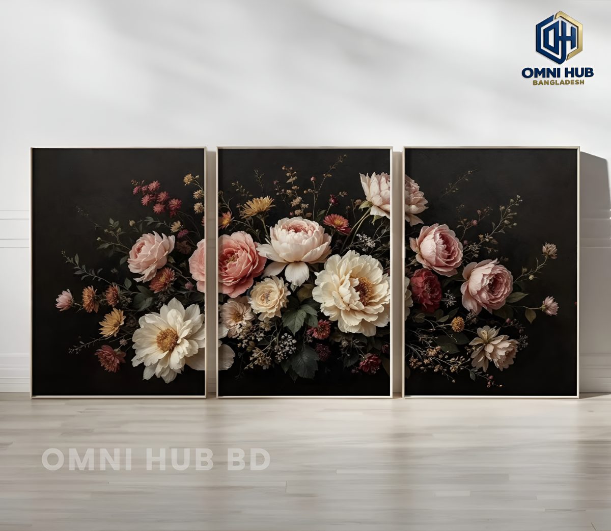 Premium Floral Wall Frame (OHB-322)