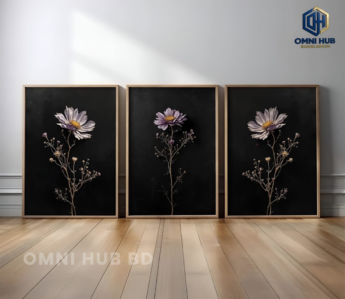 Premium Floral Wall Frame (OHB-327)
