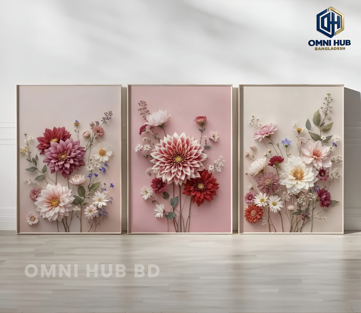 Floral Wall Frame