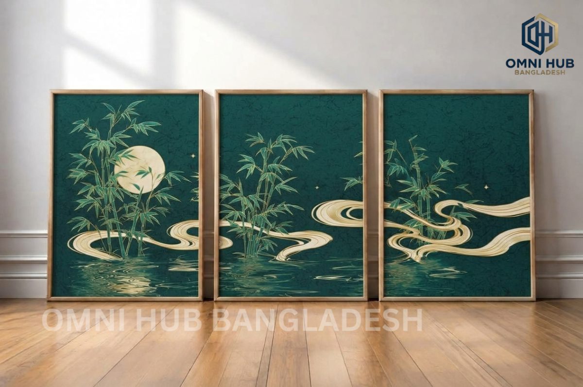 Premium Chinese-Japanese Landscape Frame (OHB-607)