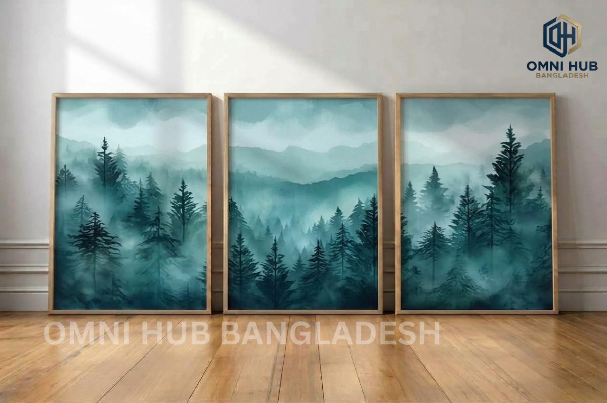 Premium Chinese-Japanese Landscape Frame (OHB-611)