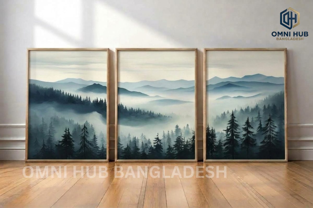 Premium Chinese-Japanese Landscape Frame (OHB-612)