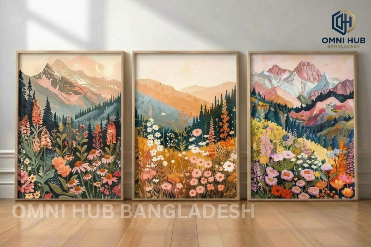 Premium Chinese-Japanese Landscape Frame (OHB-618)