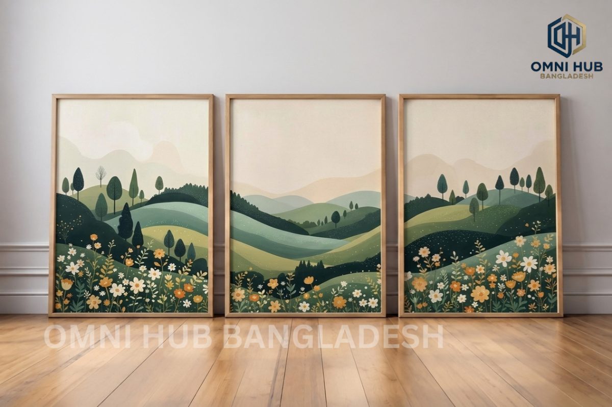 Premium Chinese-Japanese Landscape Frame (OHB-623)