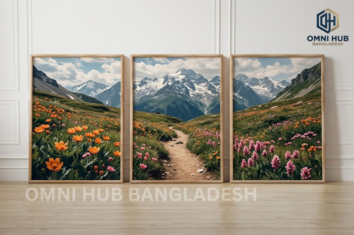 Premium Chinese-Japanese Landscape Frame (OHB-626)