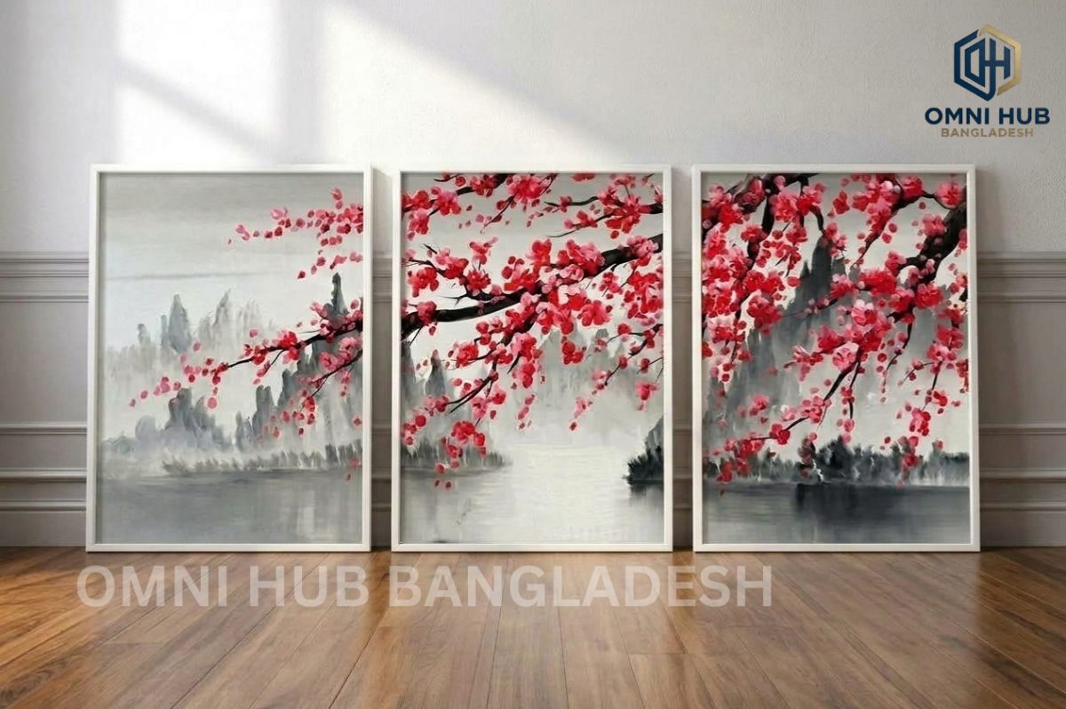 Premium Chinese-Japanese Landscape Frame (OHB-627)