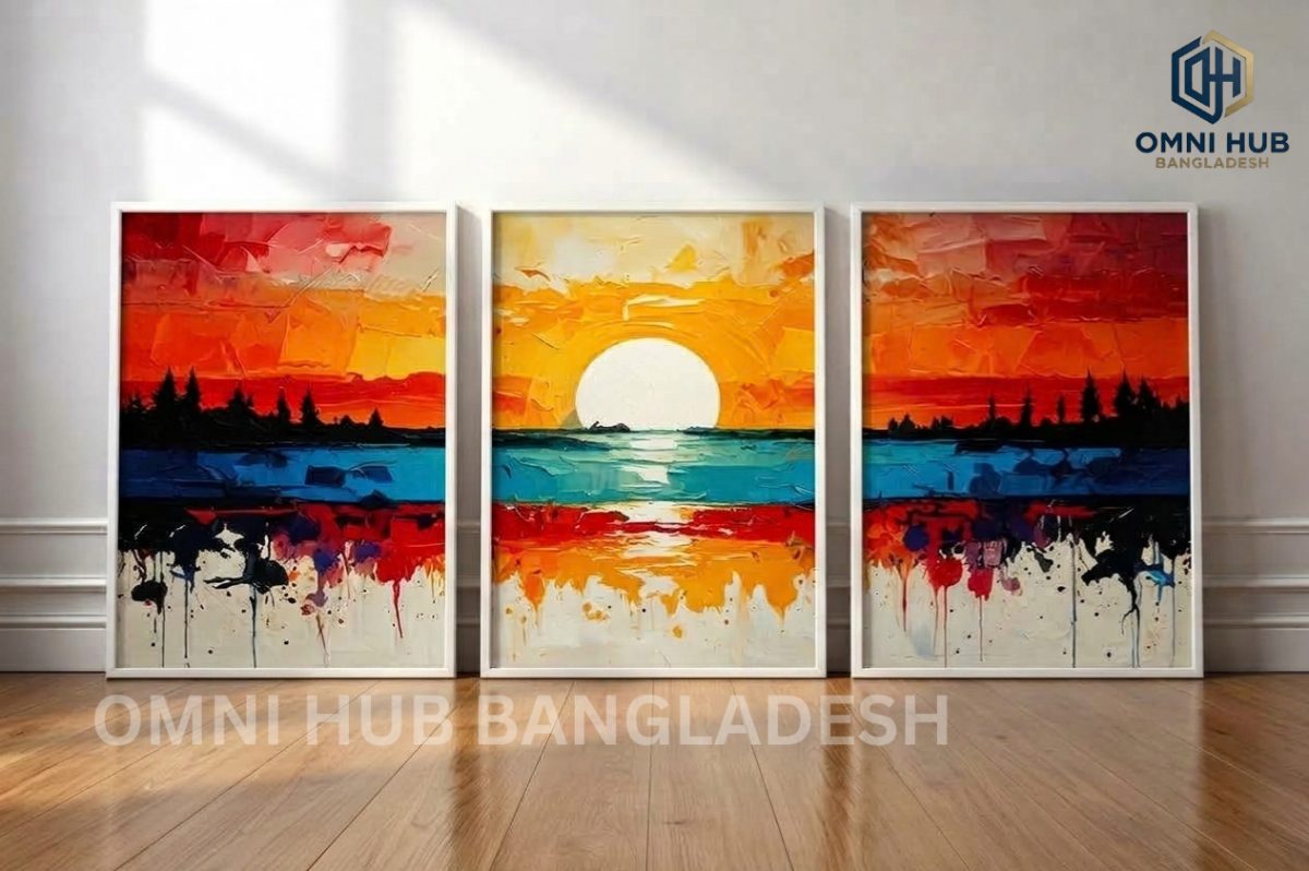 Premium Chinese-Japanese Landscape Frame (OHB-628)