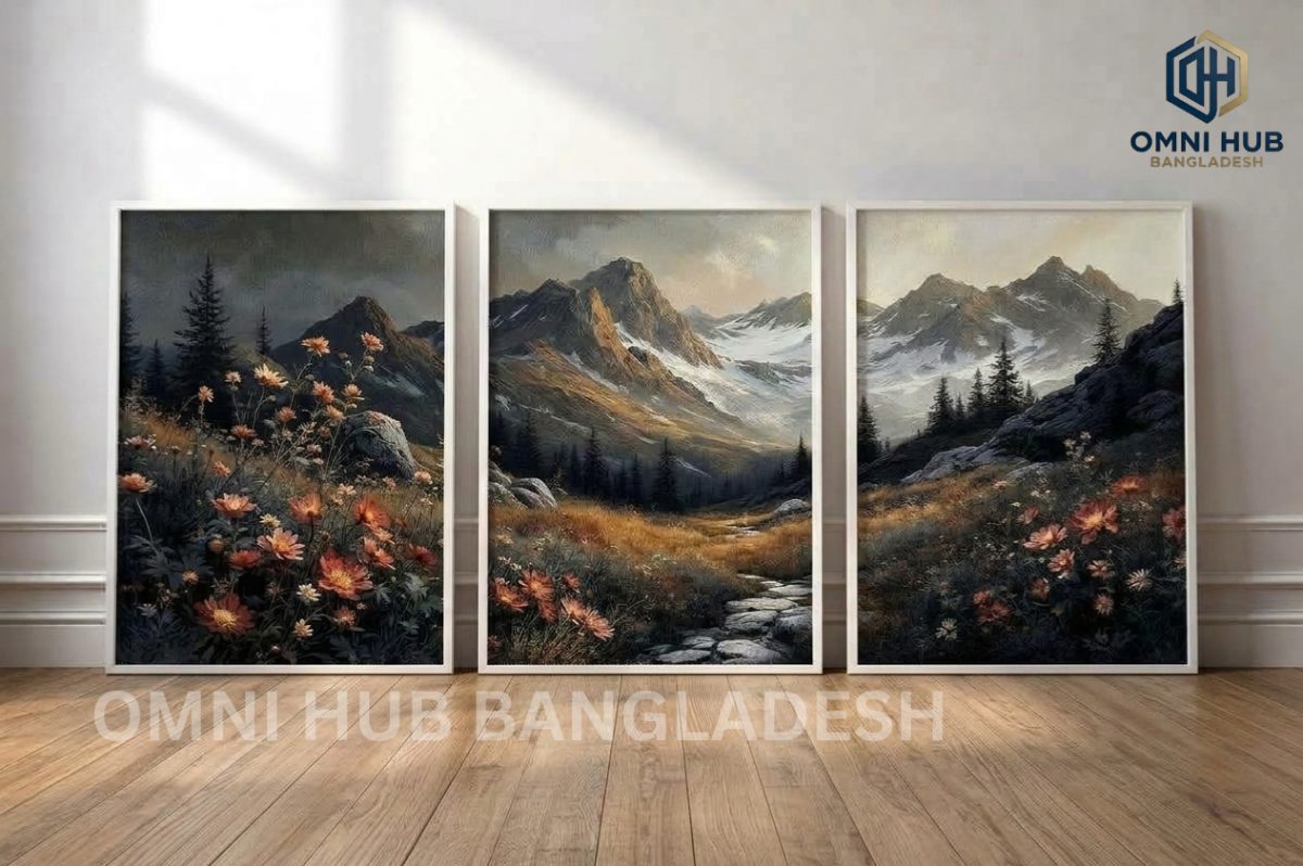 Premium Chinese-Japanese Landscape Frame (OHB-634)